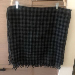 Theory Oversized 100% Wool Scarf